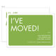 Bold I've Moved Moving Announcements Image 6 of 6